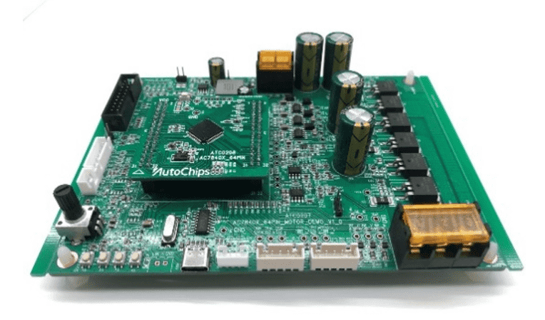 SG亚洲胜游完成新一代功能安全MCU AC7840x电机板设计与制作